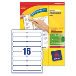 Laser Address Labels [1600 Labels] Five